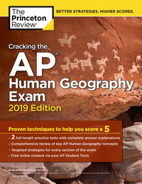 Book Cover for Cracking the AP Human Geography Exam, 2019 Edition by Princeton Review