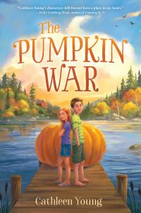 Book Cover for The Pumpkin War by Cathleen Young