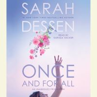 Book Cover for Once and for All by Sarah Dessen