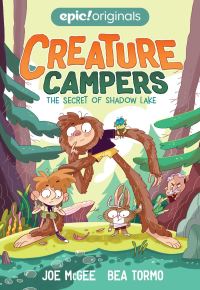 Book Cover for The Secret of Shadow Lake (Creature Campers Book 1) by Joe McGee