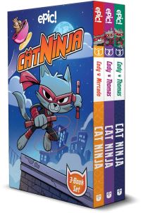 Book Cover for Cat Ninja. Books 1-3 by Matthew Cody, Colleen A F Venable, Marcie Colleen