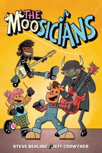Book Cover for The Moosicians. Volume 1 by Steve Behling