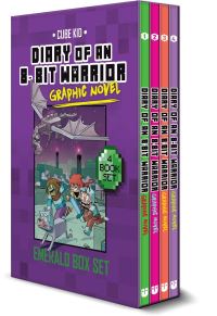 Book Cover for Diary of an 8-Bit Warrior Graphic Novel by Pirate Sourcil