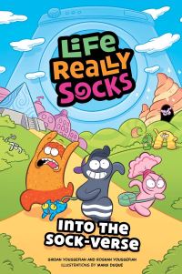 Book Cover for Into the Sock-Verse by Shidan Youssefian, Roshan Youssefian