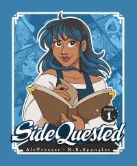 Book Cover for Sidequested. Book 1 by K B Spangler