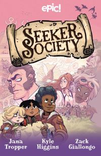 Book Cover for Seeker Society by Jana Tropper, Kyle Higgins