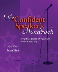 Book Cover for The Confident Speaker's Handbook by Thomas Valasek