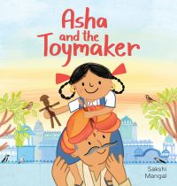 Book Cover for Asha and the Toymaker by Sakshi Mangal