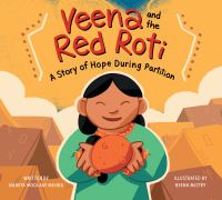 Book Cover for Veena and the Red Roti by Namita Moolani Mehra
