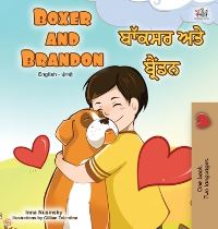 Book Cover for Boxer and Brandon (English Punjabi Bilingual Children's Book) by Kidkiddos Books, Inna Nusinsky