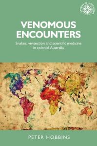 Book Cover for Venomous Encounters by Peter Hobbins