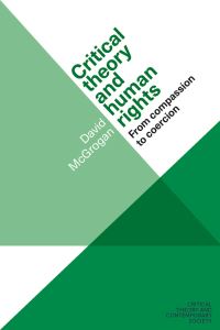 Book Cover for Critical Theory and Human Rights by David McGrogan