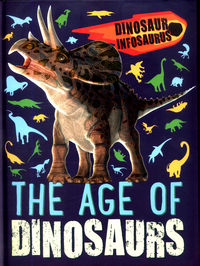 Book Cover for The Age of Dinosaurs by Katie Woolley