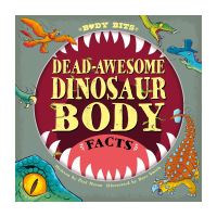 Book Cover for Dead-Awesome Dinosaur Body Facts by Paul Mason