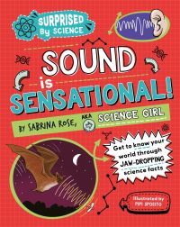 Book Cover for Surprised by Science by Sabrina Rose Science Girl