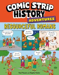 Book Cover for Comic Strip History Adventures by Paul Mason