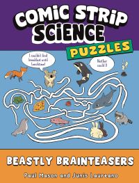 Book Cover for Comic Strip Science Puzzles by Paul Mason