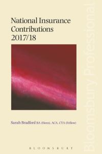 Book Cover for National Insurance Contributions 2017/18 by Sarah Bradford