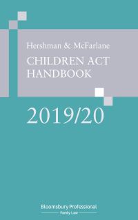 Book Cover for Hershman & McFarlane Children Act Handbook 2019/20 by Andrew McFarlane, David Hershman
