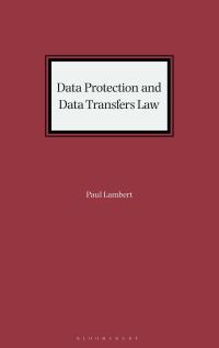 Book Cover for Data Protection and Data Transfers Law by Paul Lambert