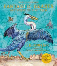 Book Cover for Fantastic Beasts and Where to Find Them by J K Rowling, Newt Scamander