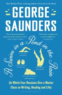 Book Cover for A Swim in a Pond in the Rain by George Saunders