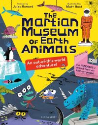 Book Cover for The Martian Museum of Earth Animals by Jules Howard