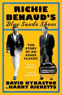 Book Cover for Richie Benaud's Blue Suede Shoes by David Kynaston, Harry Ricketts
