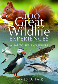 Book Cover for 100 Great Wildlife Experiences by James Fair