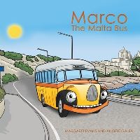 Book Cover for Marco the Malta Bus by Margaret Evans, Angele Galea