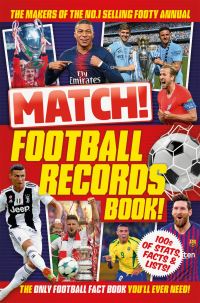 Book Cover for Match! Football Records Book! by Jared Tinslay