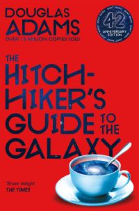Book Cover for The Hitchhiker's Guide to the Galaxy by Douglas Adams
