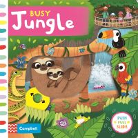 Book Cover for Busy Jungle by Louise Forshaw