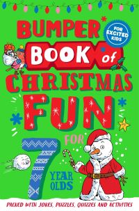 Book Cover for Bumper Book of Christmas Fun for 7 Year Olds by Macmillan Childrens Books