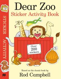 Book Cover for Dear Zoo Sticker Activity Book by Rod Campbell