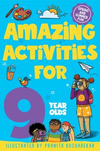 Book Cover for Amazing Activities for 9 Year Olds by Macmillan Childrens Books
