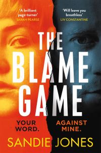 Book Cover for The Blame Game by Sandie Jones