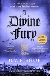 Book Cover for A Divine Fury by David Bishop