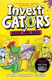 Book Cover for Heist and Seek by John Patrick Green, Wes Dzioba