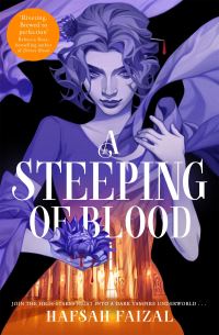 Book Cover for A Steeping of Blood by Hafsah Faizal