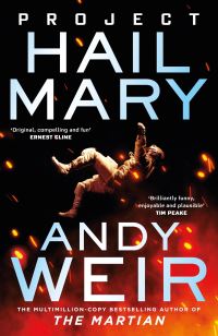 Book Cover for Project Hail Mary by Andy Weir