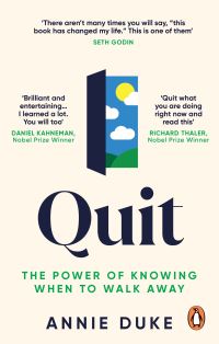 Book Cover for Quit by Annie Duke
