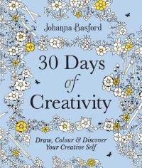 Book Cover for 30 Days of Creativity by Johanna Basford