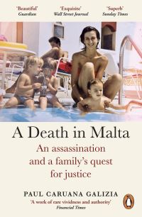 Book Cover for A Death in Malta by Paul Caruana Galizia