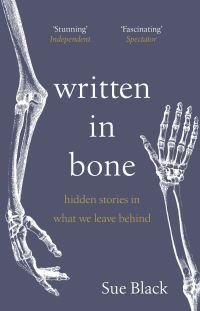 Book Cover for Written in Bone by Sue M Black