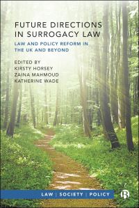 Book Cover for Future Directions in Surrogacy Law by Kirsty Horsey, Zaina Mahmoud, Katherine Wade,  Kirsty Horsey