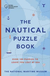 Book Cover for The Nautical Puzzle Book by Gareth Moore, National Maritime Museum Great Britain