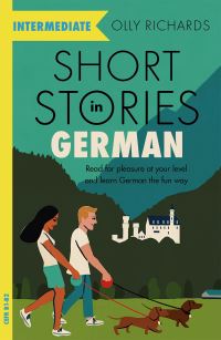 Book Cover for Short Stories in German for Intermediate Learners by Olly Richards