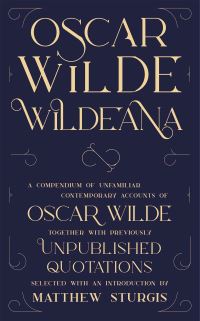 Book Cover for Wildeana by Oscar Wilde