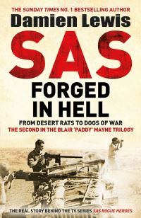 Book Cover for SAS Forged in Hell by Damien Lewis